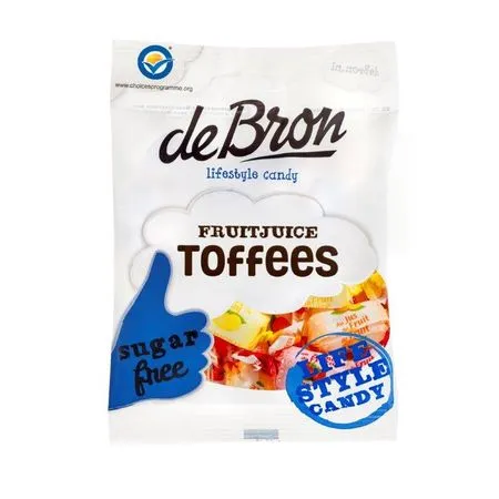 DEBRON Caramele moi cu aroma fructe *90g