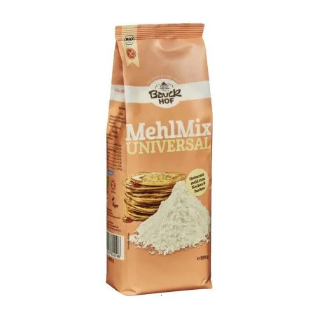 Mix bio de faina fara gluten si fara lactoza, 800 g, Bauckhof