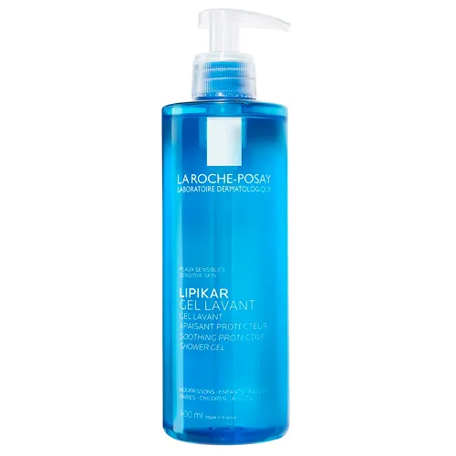 LA ROCHE-POSAY Lipikar Gel de spălare pentru piele sensibilă, bebeluși, copii, adulți, 400ml