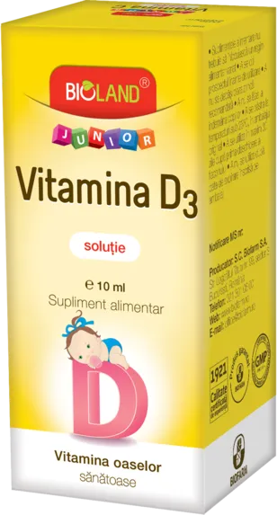 BIOLAND JUNIOR- VITAMINA D3 X 10 ML