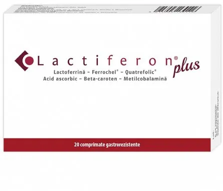 Lactiferon Plus x 20 comprimate Solartium