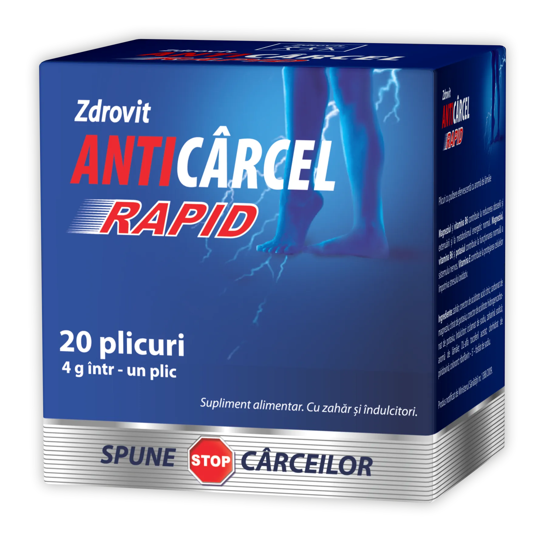 Anticârcel Rapid, 20 plicuri, Zdrovit