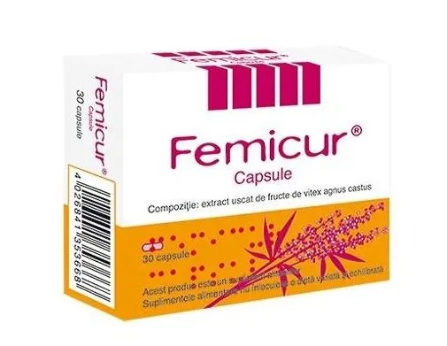 Femicur 30 capsule -3F Plantamed