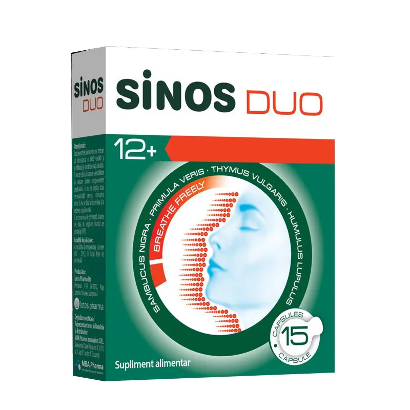 SINOS DUO 15 CAPSULE