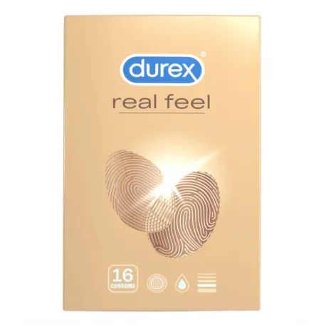 Durex Real Feel prezervative, 16 bucati