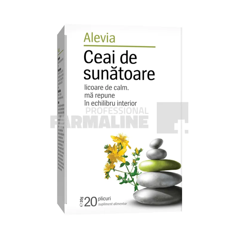 Alevia Ceai de Sunatoare 20 plicuri