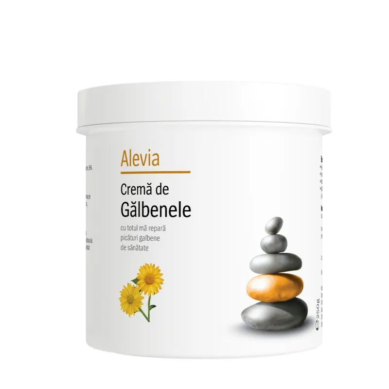 Crema de galbenele, 250 ml, Alevia