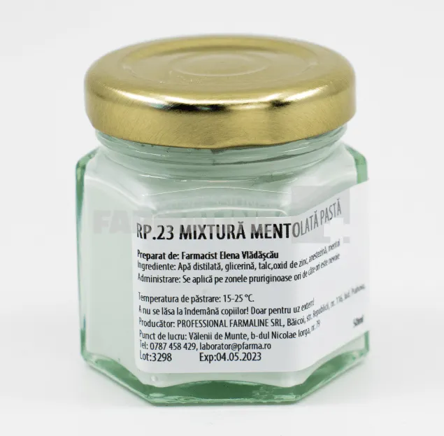 Mixtura mentolata pasta 50 ml