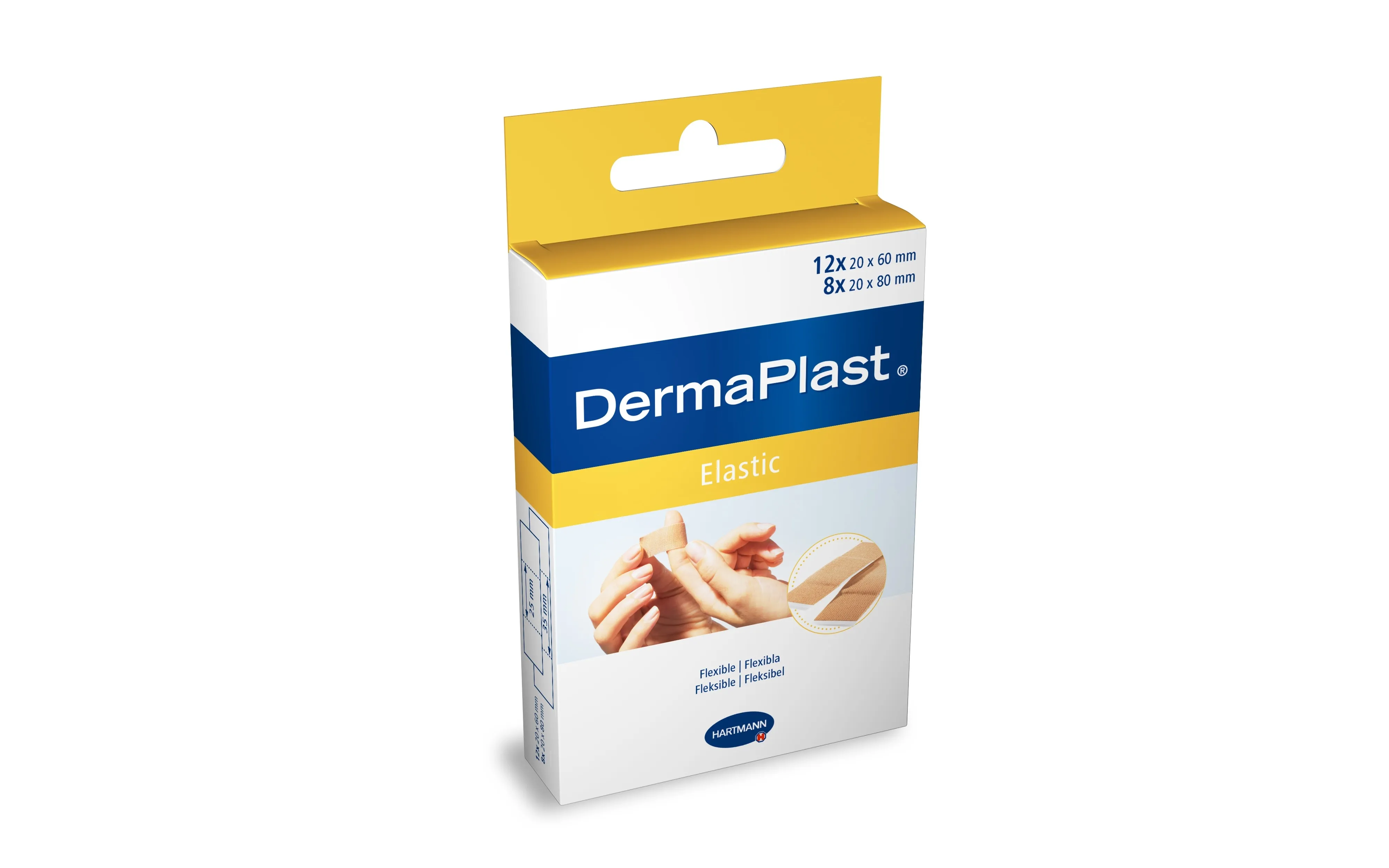 Dermaplast Textil Elastic x 20 bucati