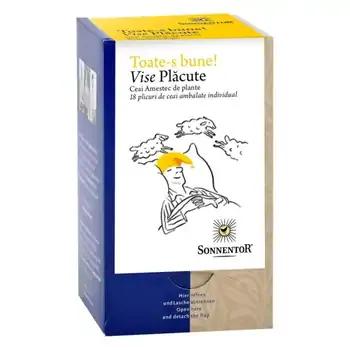 Sonnentor ceai BIO Toate-s bune Vise placute x 18 plicuri