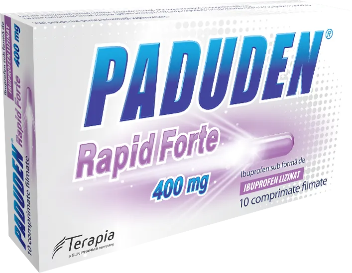 Paduden Rapid Forte 400mg x 10cp.film