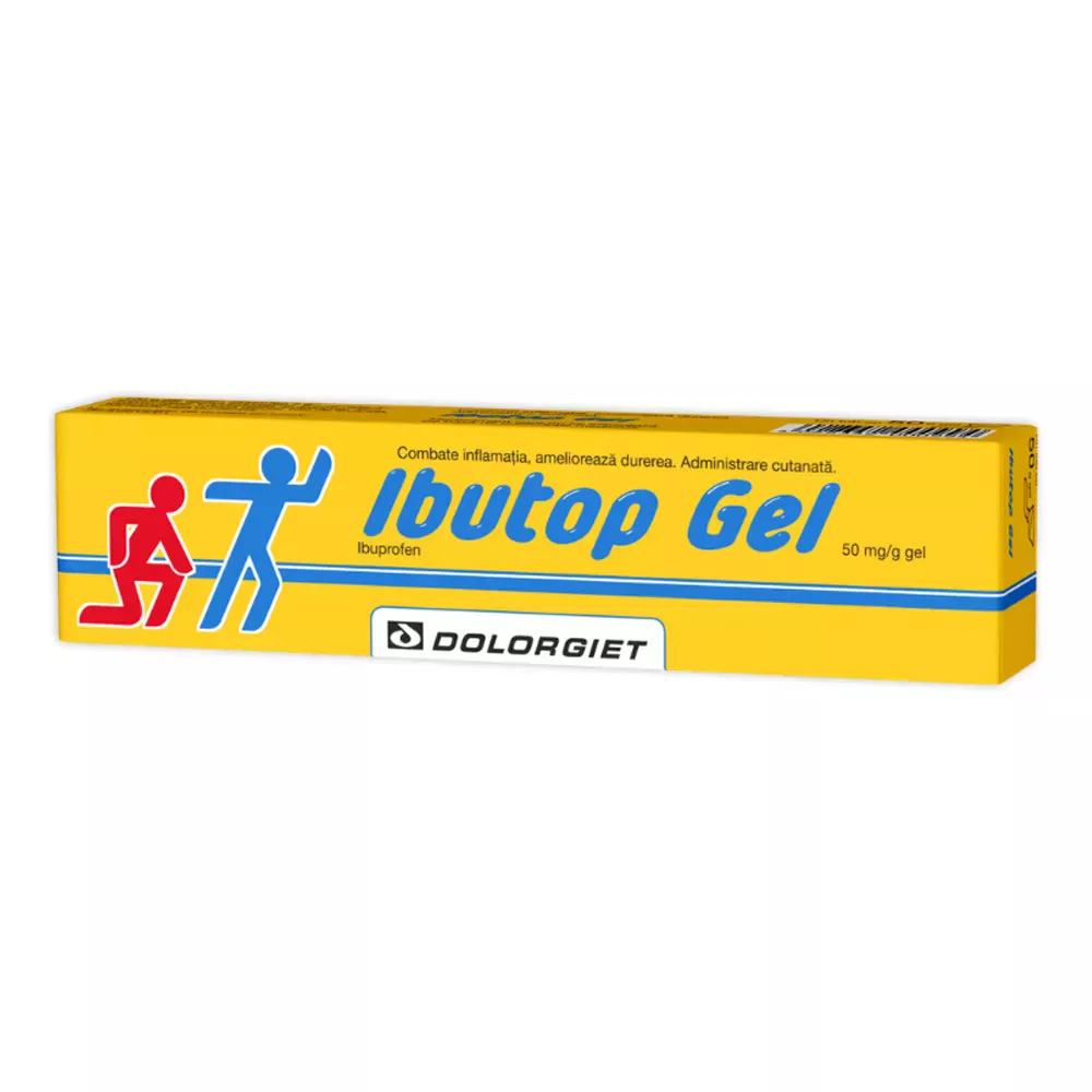 IBUTOP GEL 50MG/G X 100G