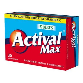 Actival Max, 30 comprimate, Beres