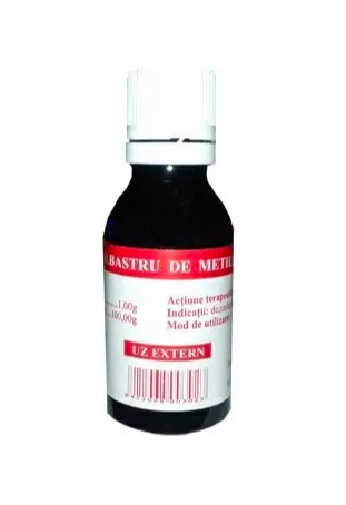 Albastru de metil 1% x 25ml (Tis)