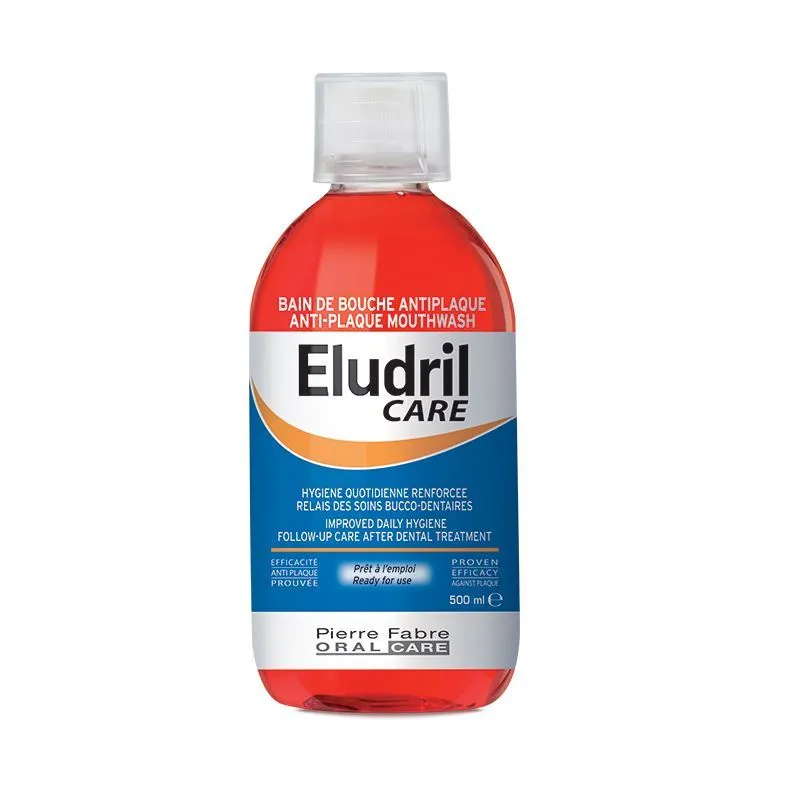 ELUDRIL APA DE GURA CARE 500ML