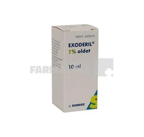 Exoderil Solutie cutanata 10 ml