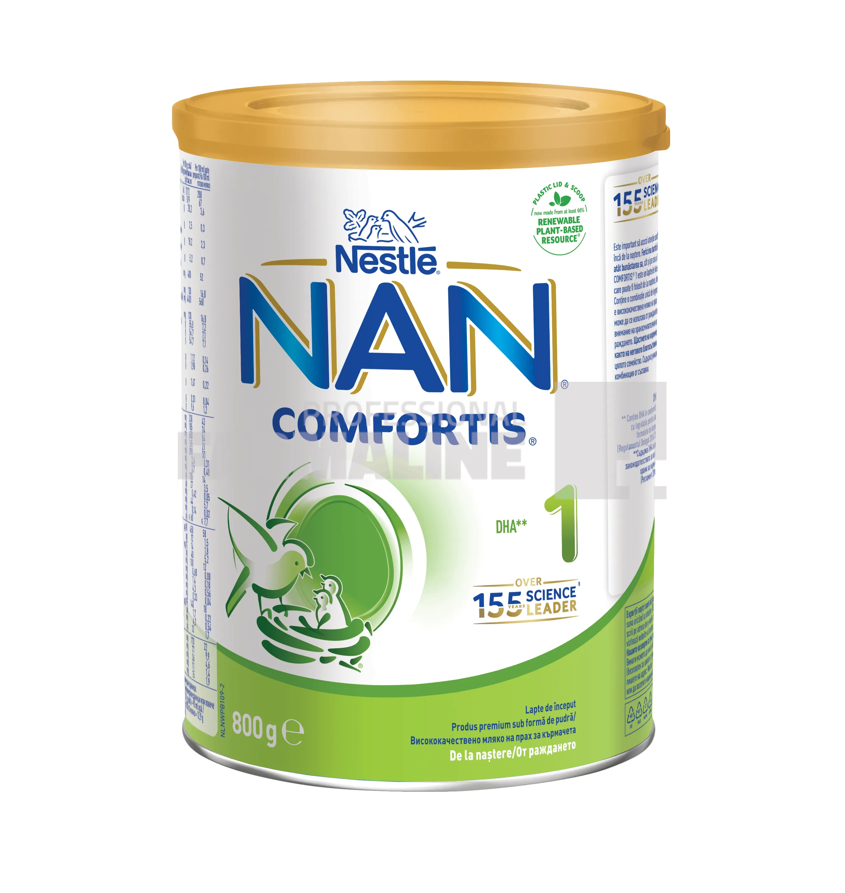 Nan 1 Comfortis 0+ luni 800 g
