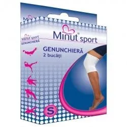 Genunchiera Sport marimea M, 2 bucati, Minut