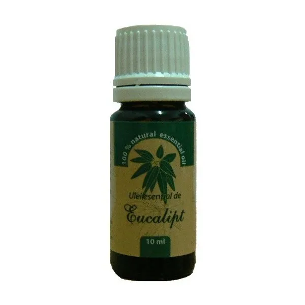 Ulei esential de eucalipt 100% pur, 10ml  - Herbavit