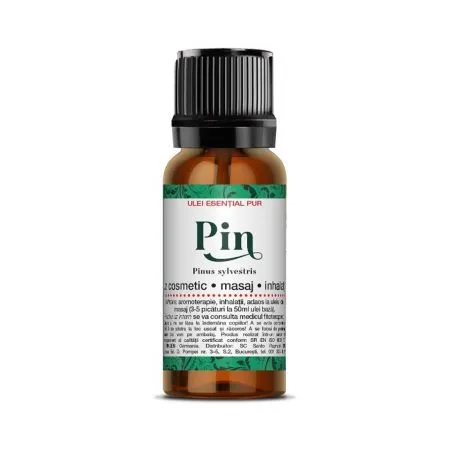 Ulei esential pur din pin, 10 ml, Steaua Divina