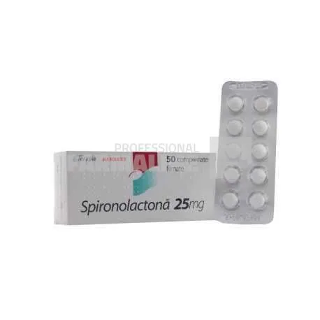 SPIRONOLACTONA 25 mg x 50 COMPR. FILM. 25mg TERAPIA SA