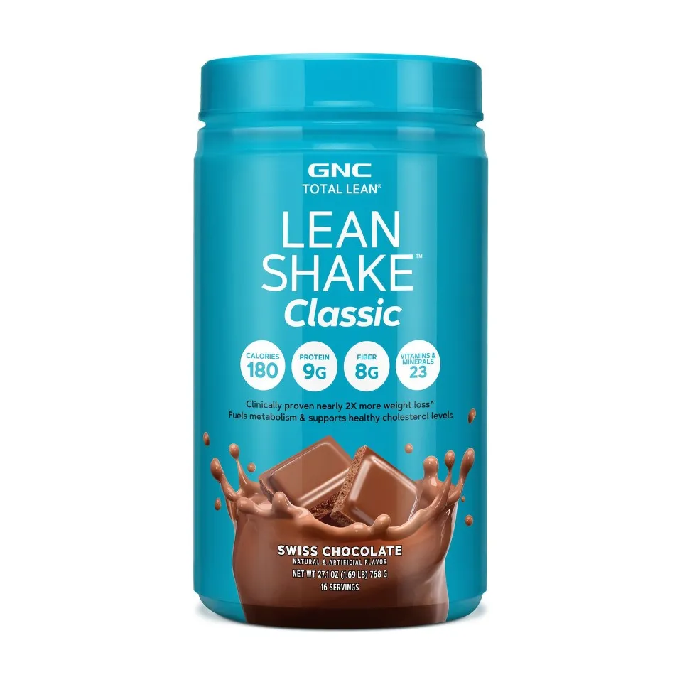 GNC TOTAL LEAN SHAKE 25 CLASSIC FLAVORED CHOCOLATE 768G