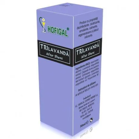 HOFIGAL Trilavanda lotiune dupa ras, 50 ml