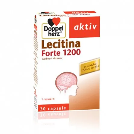 DOPPELHERZ Lecitina Forte 1200mg x 30 capsule