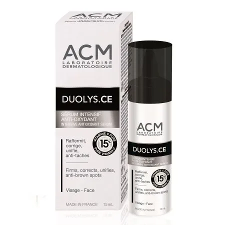 Ser intensiv antioxidant cu vitamina C pura 15% Duolys CE, 15 ml, Acm