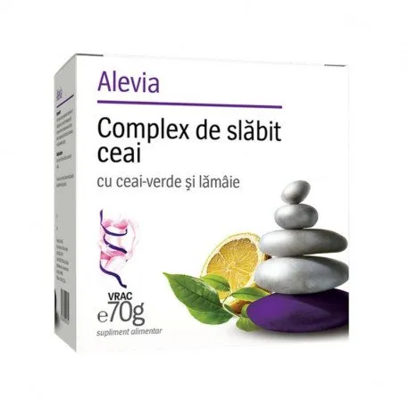 Alevia COMPLEX DE SLABIT CU CEAI VERDE SI LAMAIE, 70 g