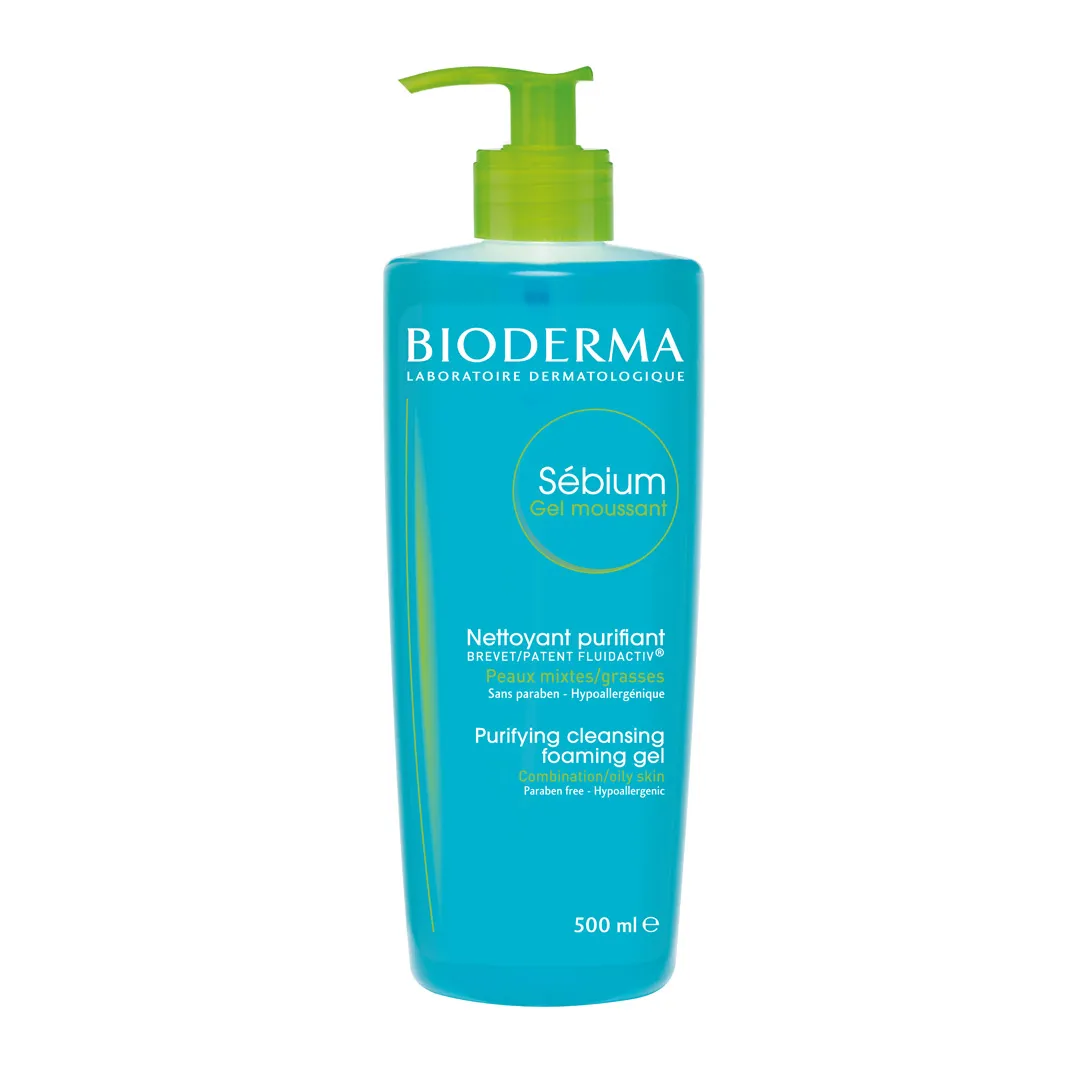 Gel spumant Sebium, 500 ML, Bioderma