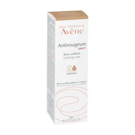 Crema nuantatoare antiroseata cu protectie solara SPF 30, 40 ml, Avene
