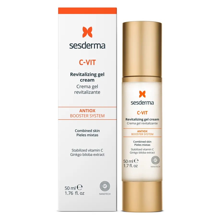 Lotiune revitalizanta pentru ten mixt C-Vit, 50 ml, Sesderma