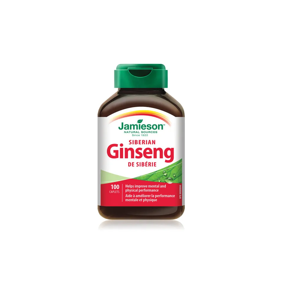 JAMIESON GINSENG SIBERIAN 100 TABLETE