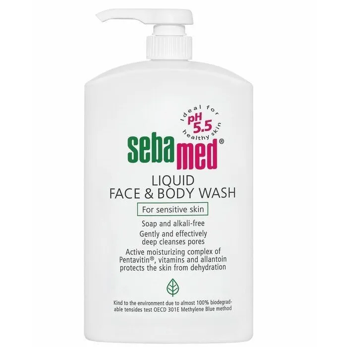 SEBAMED LICHID DERMATOLOGIC DE CURATARE PENTRU FATA SI CORP 1000 ML