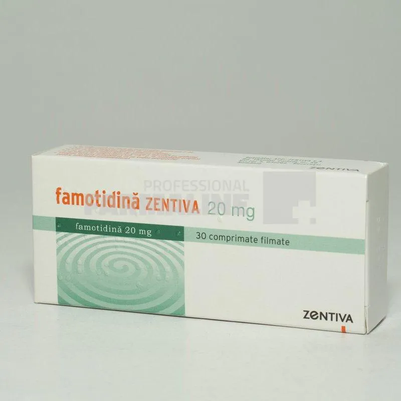 FAMOTIDINA ZENTIVA 20mg x 30 COMPR. FILM. 20mg ZENTIVA S.A