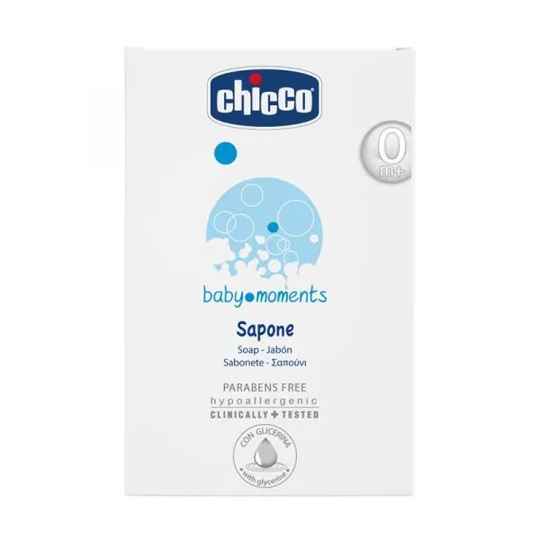 Chicco Sapun crema, de la 0 luni, 100 grame (cod 02855-9)