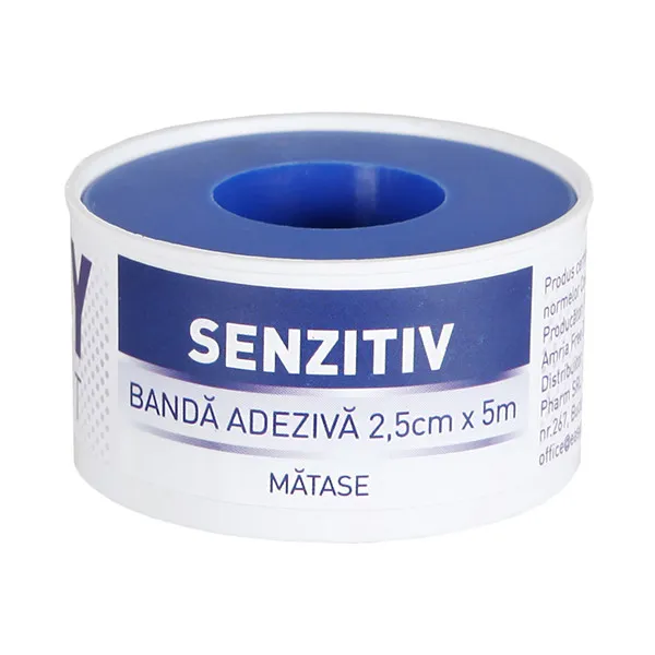 EASYPLAST BANDA ADEZIVA SENZITIV 5M X 2.5CM