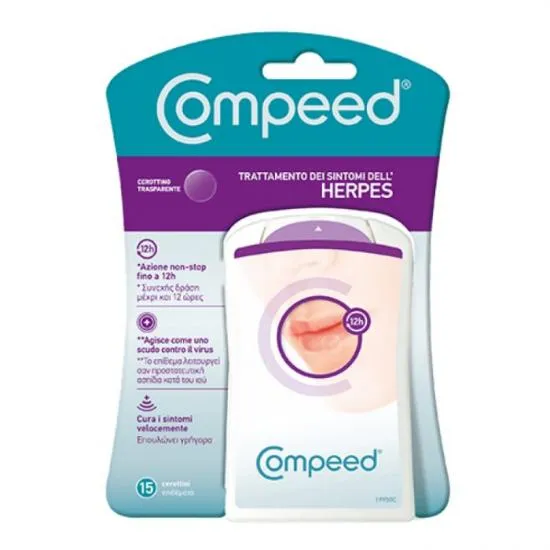 Compeed plasture anti-herpes x 15 bucati