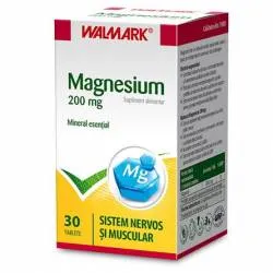 Magnesium 200mg, 30 tablete, Walmark