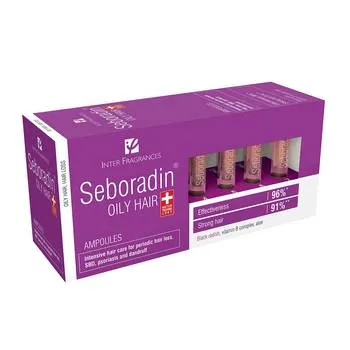 Tratamentul Oily pentru par gras cu tendinta de cadere, 14 fiole x 5.5ml, Seboradin