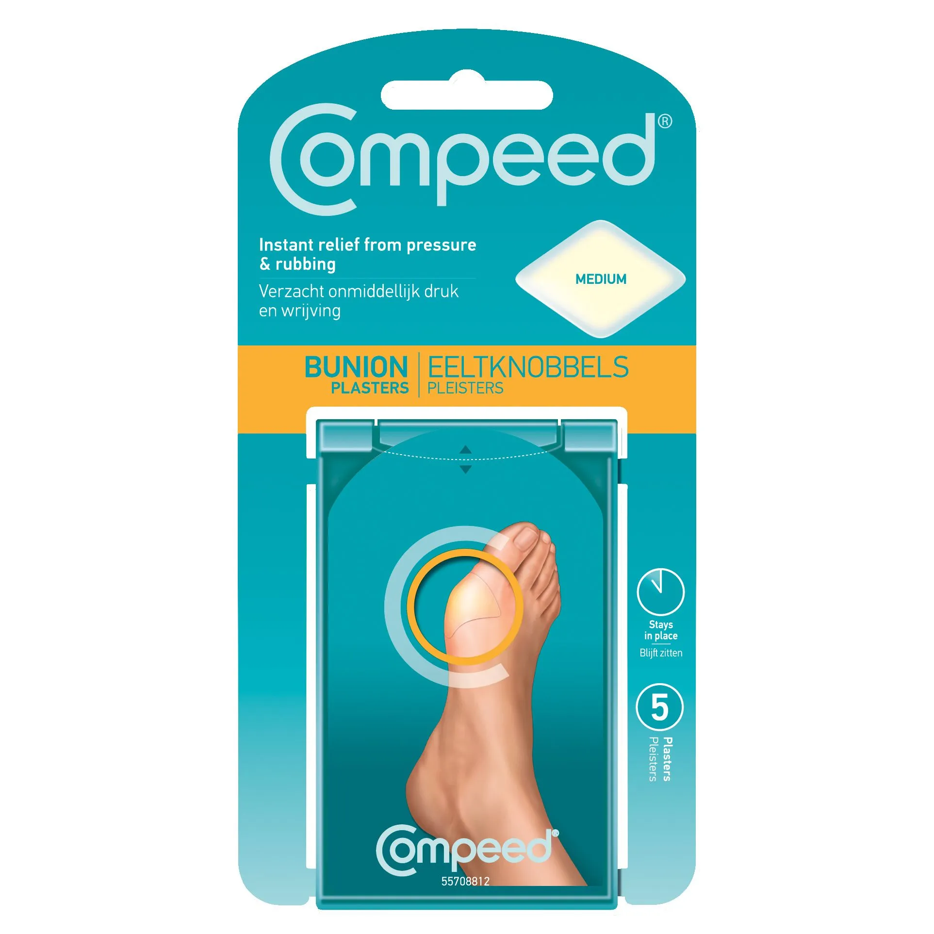 COMPEED Plasturi monturi medium x 5buc