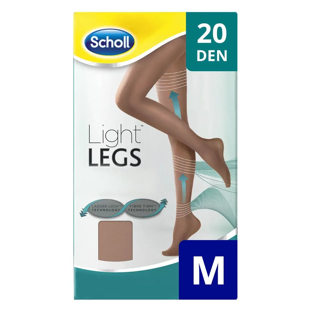 Scholl Light Legs Ciorapi compresivi 20 DEN "M"