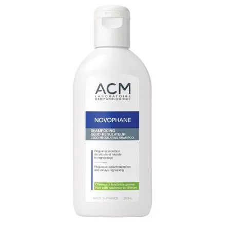 Sampon seboreglator Novophane, 200 ml, Acm