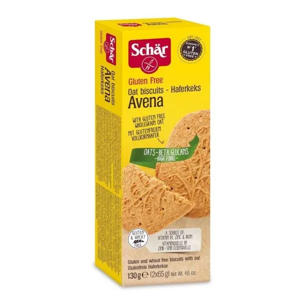 Biscuiti Avena cu Ovaz x 130g-Schar