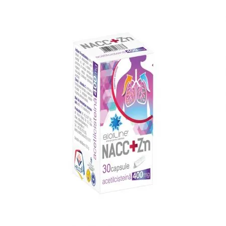 NACC + Zn BioSunLine, 30 capsule, Helcor