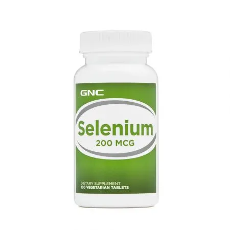 Seleniu 200 mcg (044467), 100 tablete, GNC