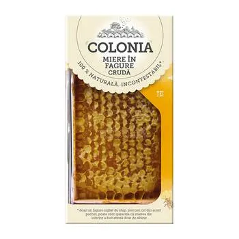 Fagure cu miere de tei cruda, 150g, Colonia