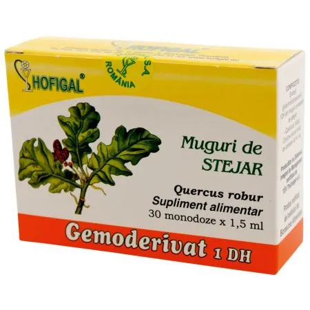 Muguri de Stejar, Gemoderivat, 30 monodoze, Hofigal