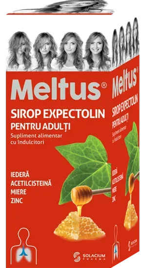 Meltus Sirop Expectolin Adulti 100ml-Solacium Pharma RO